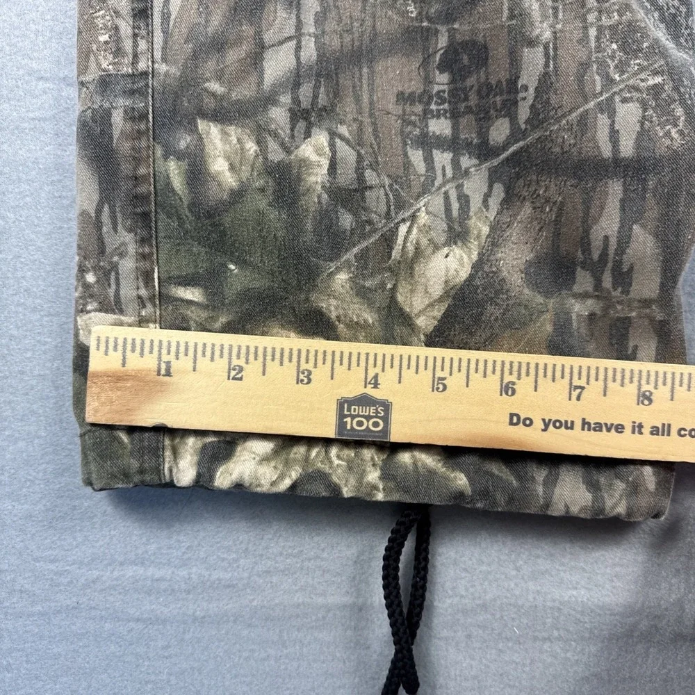 Vintage Jerzees Outdoors Pants Men Large Camo Cargo Realtree Mossy Oak Baggy 90s